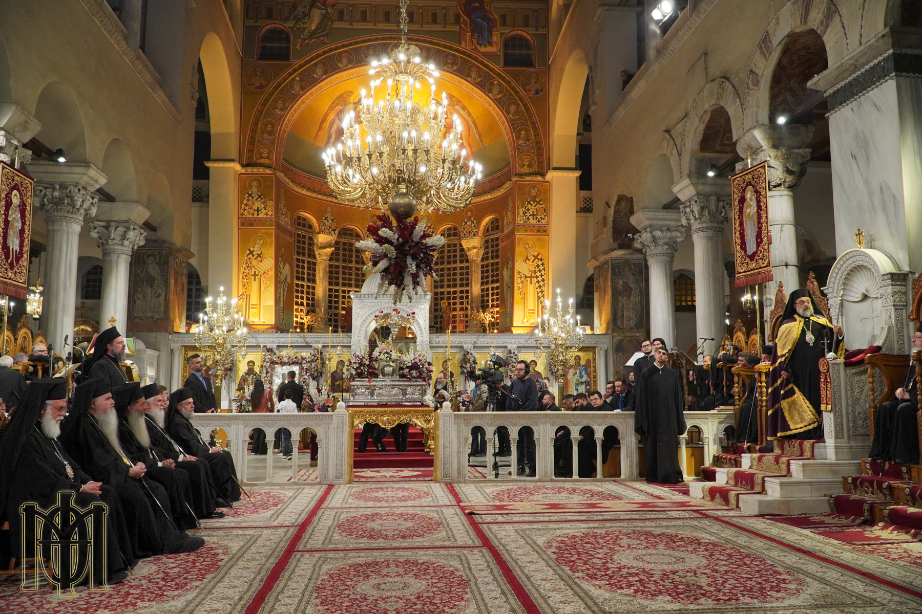 Μέγας Πανηγυρικός Πολυαρχιερατικός Εσπερινός της εορτής του Αγίου Δημητρίου